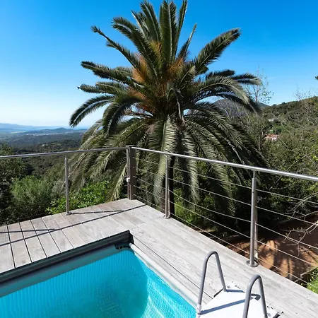 Alta Vista , Avec Piscine Privee Et Vue Exceptionnelle Pres D'ajaccio