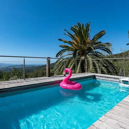 Villa Alta Vista , Avec Piscine Privee Et Vue Exceptionnelle Pres D'ajaccio *
