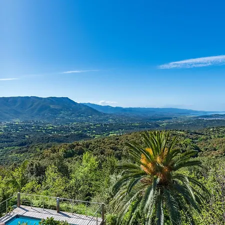 Alta Vista , Avec Piscine Privee Et Vue Exceptionnelle Pres D'ajaccio