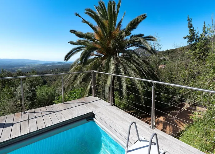 Alta Vista , Avec Piscine Privee Et Vue Exceptionnelle Pres D'ajaccio