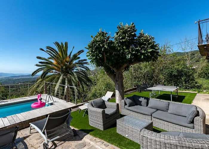 Alta Vista , Avec Piscine Privee Et Vue Exceptionnelle Pres D'ajaccio Villa