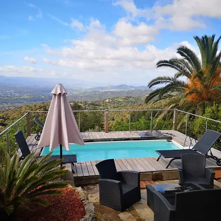 Alta Vista , Avec Piscine Privée Et Vue Exceptionnelle Près D'ajaccio Villa Sarrola-Carcopino