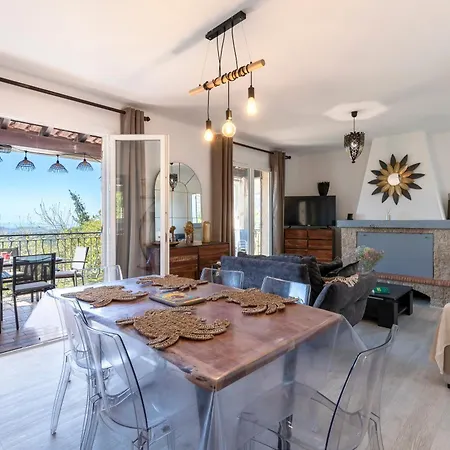 Alta Vista , Avec Piscine Privée Et Vue Exceptionnelle Près D'ajaccio Sarrola-Carcopino