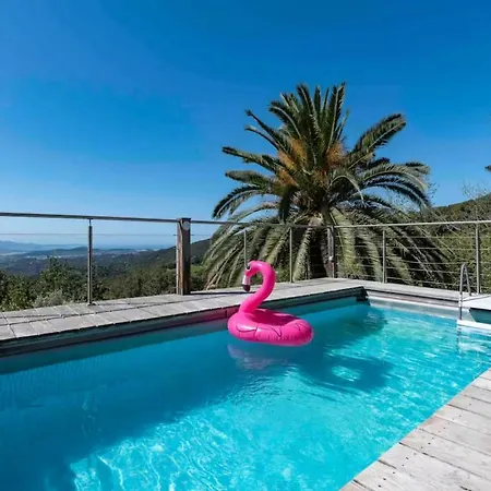 Alta Vista , Avec Piscine Privee Et Vue Exceptionnelle Pres D'ajaccio 別荘