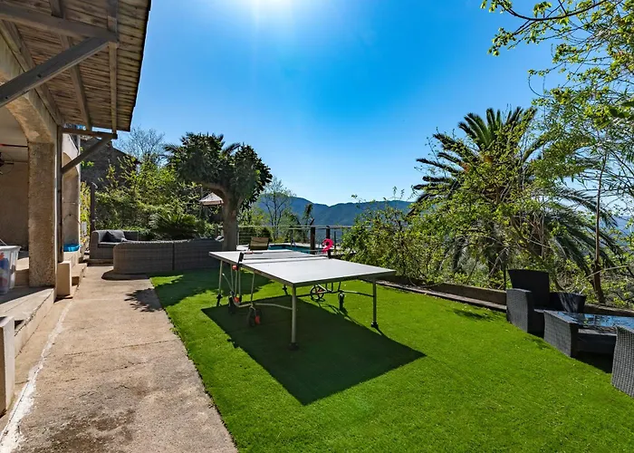 Alta Vista , Avec Piscine Privee Et Vue Exceptionnelle Pres D'ajaccio *