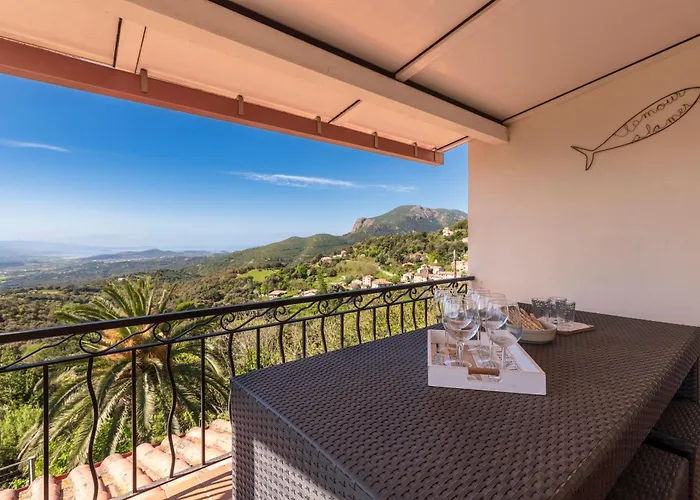 Alta Vista , Avec Piscine Privee Et Vue Exceptionnelle Pres D'ajaccio * Sarrola-Carcopino