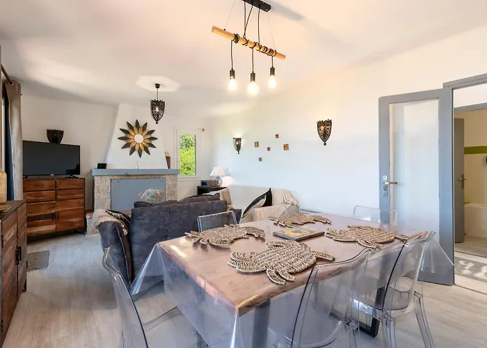 别墅 Alta Vista , Avec Piscine Privee Et Vue Exceptionnelle Pres D'ajaccio